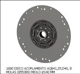 AGL 1680 DSCO DIAM MIOLO 140MM 855389