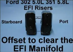 MUFLA VOLVO SB FORD EFI RAISER SET
