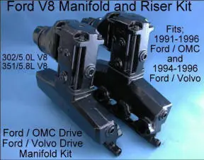 MUFLA VOLVO SB KIT FORD