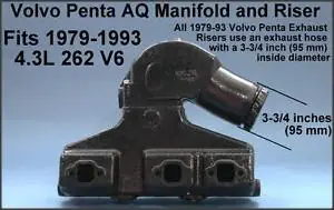 MUFLA VOLVO V6 KIT GM 1979 1993 F2