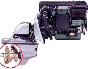 VOLVO MOTOR D4 300 DP 2